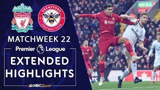 Liverpool v. Brentford | PREMIER LEAGUE HIGHLIGHTS | 1/16/2022 | NBC Sports