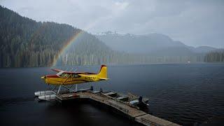 Flying to Rustic Alaska Cabins in a Seaplane