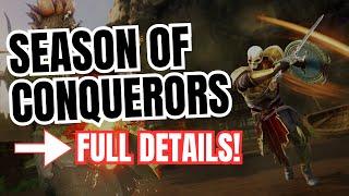 New World Aeternum: Season of Conquerors Overview (FULL DETAILS)