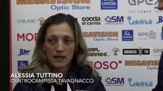 Alessia Tuttino post Res Roma vs Tavagnacco 3-3