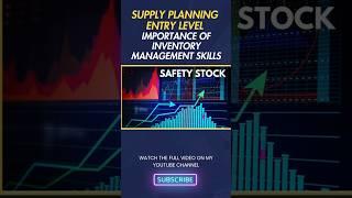 SUPPLY PLANNING ENTRY LEVEL SKILLS #supplychainjobs #supplychainplanning #safetystock #careercoach