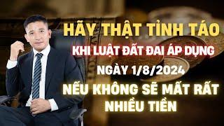 Hãy thật tỉnh táo khi luật đẩt đai áp dụng 01/08/2024 để không mất tiền | Trần Văn Định