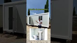 Módulo prefabricado diáfano #shorts #short #mobilehomes #modulo #módulos #casetas #prefabricado