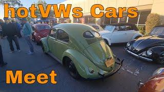 HOT VWs all classic VW cars and coffee Meet HUGE EVENT