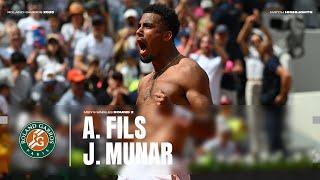 Highlights Fils vs Munar Round 2 | Roland-Garros 2025