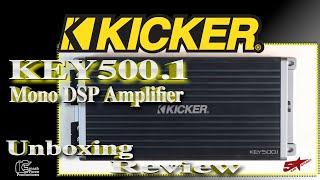 The smartest sub amp ever Kicker Key500 1 Mono DSP Amplifier