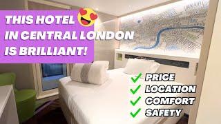 This is the BEST budget hotel in London | Hub by Premier Inn Westminster Abbey .. I was shocked!