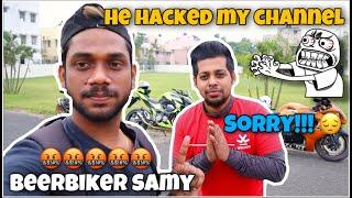 This Guy Hacked My YouTube channel  BeerBiker Samy