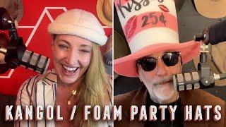 Elegant Kangol and fun Foam Party Hats