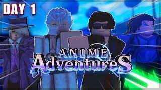 Starting Over Again In Anime Adventures ( rough start... ) | Noob To Pro Day #1