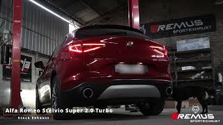 Alfa Romeo Stelvio, Remus Sport Exhaust