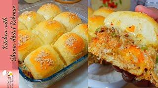 Chicken Sliders Recipe | Without Oven | Easy Chicken Slider With Homemade Buns | Kitchen With Shama