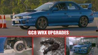 GC8 WRX gets More Power, Improved Gear Ratios and Better Brakes - Project Budget Track Hack Pt 7