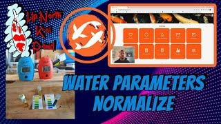 Water Parameters Normalize & Koi Control App Overview