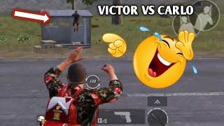 wait For Victor IQ  Victor vs Carlo  Pubg funny video #pubgmobile#short#bgmi