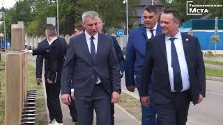 Глава региона Андрей Никитин побывал с рабочим визитом в Боровичском районе.