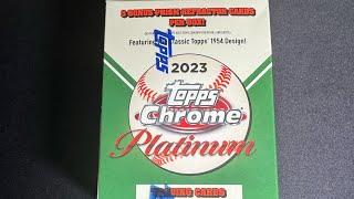 Autos Galore! 2023 Topps Chrome Platinum Anniversary Blaster Boxes (3)