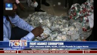 Fight Against Corruption: EFCC Uncovers $38M, N23M, £27,000 In Lagos Home