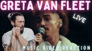 Greta Van Fleet - Meeting the Master (Live From RCA Studio A) - First Time Reaction