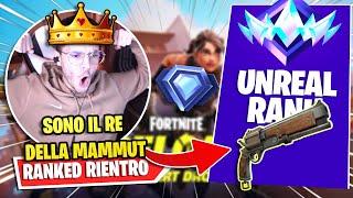 DIAMANTE! IL RE DELLA MAMMUT! RELOAD TO UNREAL (FortniteITA Capitolo 2 Remix) #fortnite #fortniteita