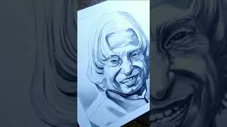 Dr.APJ Abdul Kalam Drawing #shorts #art #drawing #khansir #youtube #youtubeshorts #pankajtelorearts