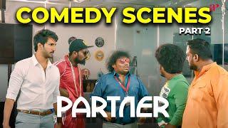 Partner Comedy Scenes Part-2 | Aadhi Pinisetty | Hansika Motwani | Yogi Babu | Tamil Comedy Scenes