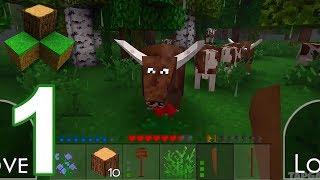 Survivalcraft - Gameplay Walkthrough Part 1 (iOS, Android)