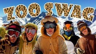 Zoo Swag - Animals on skis (WITH GOPRO)