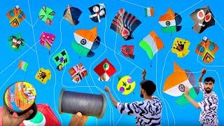 15 August Kite Vlog  Independence Day 2024  Flying Kites  Patang Ki Video