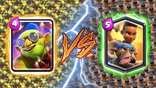 GOBLIN DEMOLISHER Vs RAM RIDER - Clash Royale Challenge