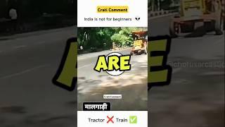 Tractor MiniTrain Instagram Funny Comment Reading #shortsfeed  #shorts #commentreading