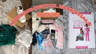 Nursing School Essentials | Must have Amazon Finds 2023 + Nurse Sugar Study Guide