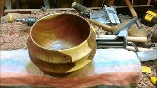 Selbst gemachte Ulme Vase