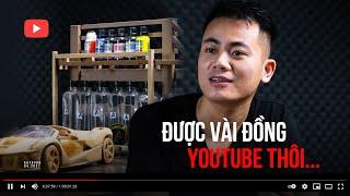 Gặp ông bố làm siêu xe gỗ trăm triệu đồng: 'Được vài đồng Youtube thôi các bạn'