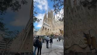 Tour of Sagrada Familia.  #sagradafamilia #sagradafamília #basilica #travel #tour #barcelona #spain