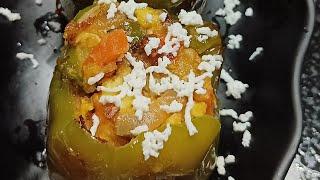 Stuffed Capsicum Recipe | Capsicum recipe | Lunch Box recipe | APARNA-S-KITCHEN#viral #mirchi