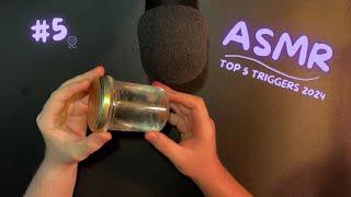 ASMR Mon TOP 5 triggers 2024 !! no talking