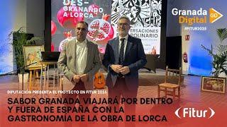 Sabor Granada viajará por dentro y fuera de España con la gastronomía de la obra de Lorca