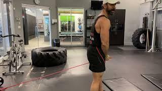 How To Perform A Banded Romanian Deadlift Exercise / Coach Dimitri Giankoulas