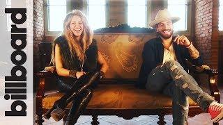 Shakira & Maluma Discuss Bringing Kids On Tour, Soccer & More! | Billboard