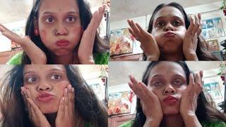 Squishy Puffy cheek challenge most requested video Funny video Vairalvideo Ayanbarnalicriation