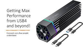 Getting Maximum Performance from USB4 and beyond!