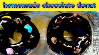 chocolate donut ||| homemade ||| easy to made ||| without egg ||| Cook with Ishita.