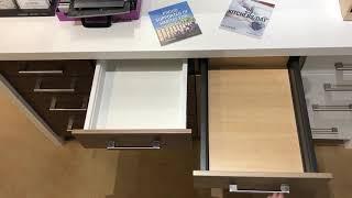 Quantum vs. Pinnacle Drawers by Superior Cabinets