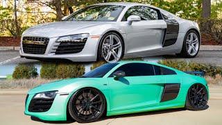 BUILDING AUDI R8 V10 In 10 MINUTES! Surprising The Owner! ($20K+ IN MODS!)