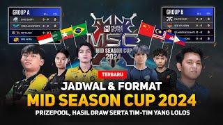 Jadwal & Format Mid Season Cup (MSC) 2024 ! Prizepool, Hasil Draw serta Tim-Tim yang Lolos MSC