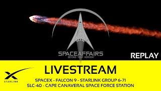 SpaceX - Falcon 9 - Starlink 6-71 - SLC-40 - Cape Canaveral SFS - January 6, 2025