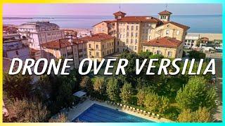 Grand Hotel Royal - Drone over Versilia in Tuscany Italy part 2