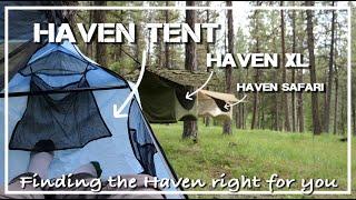 Haven Tent, Haven XL, and Haven Safari  A quick look!