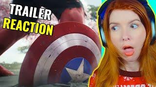 i'm hulking out  Captain America Brave New World Trailer Reaction